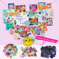 JOVA Klever Kits Glow in The Dark Wall Collage for Room Decor, DIY Poster for Teen & Tween Girls, Creative Arts and Crafts Gift Wall art for Kids aged