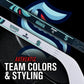 Franklin Sports Seattle Kraken NHL Mini Hockey Stick Set - NHL Team Knee Hockey Stick and Ball Set - Two Player Stick Set - Great Toy for Kids
