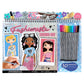 Fashion Angels Fashionista Design Sketch Book Set