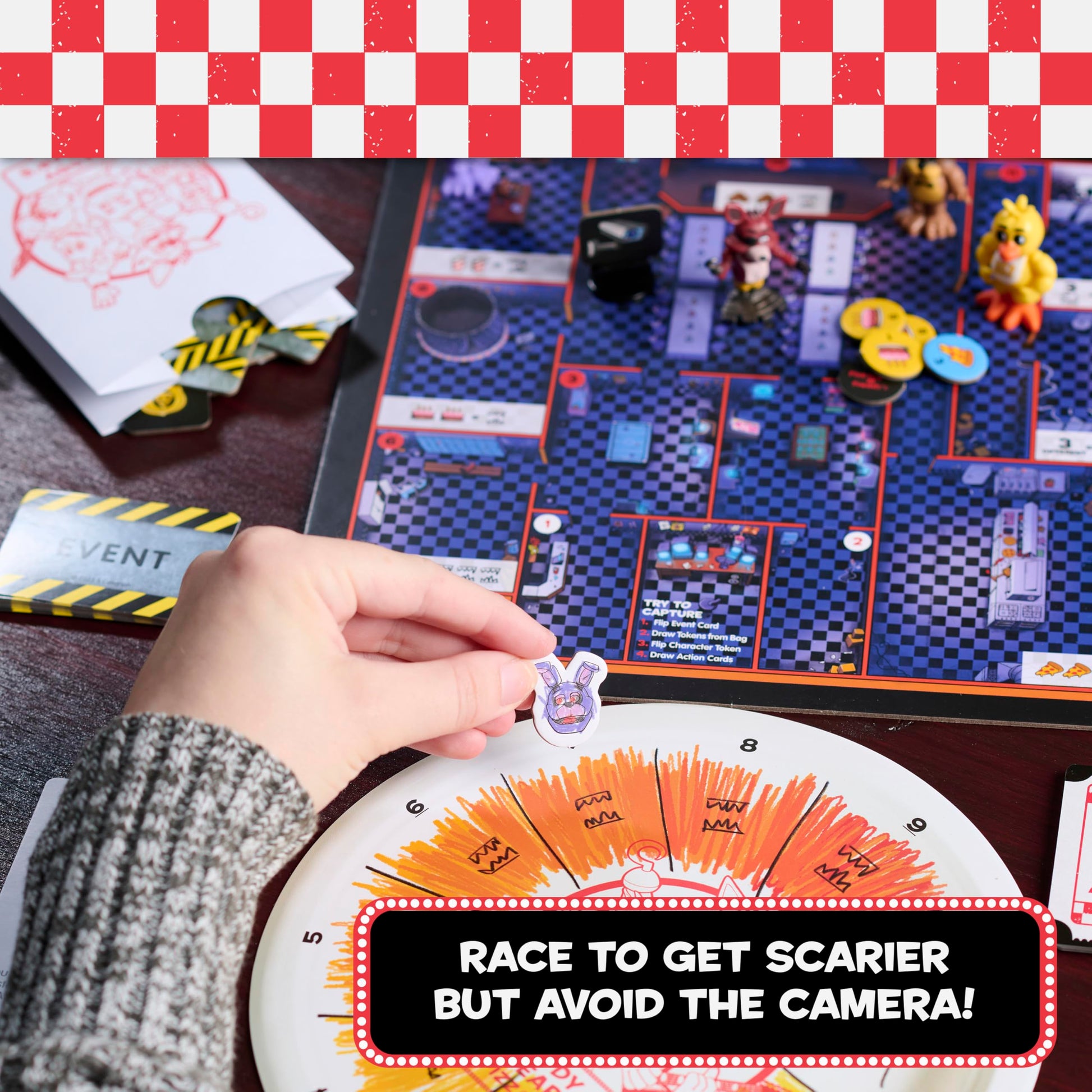 Just Play Five Nights at Freddy's Night of Frights Board Game