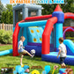 Whubefy 13FT Classic Inflatable Bounce House Water Slide Park for Kids 3-8