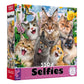 Ceaco - Selfies - Feline Friends - 550 Piece Jigsaw Puzzle