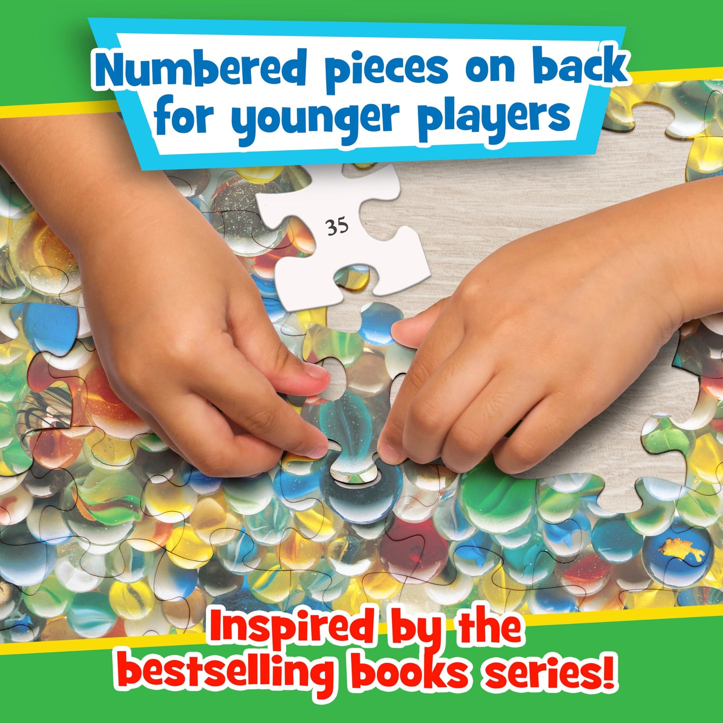 I SPY Mystery 100-Piece Puzzle with 24 Activity Cards, Ages 5+