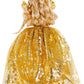Barbie Signature 2020 Holiday Barbie Doll (12-inch Blonde Long Hair) in Golden Gown, with Doll Stand and Certificate of Authenticity, Gift for 6 Year
