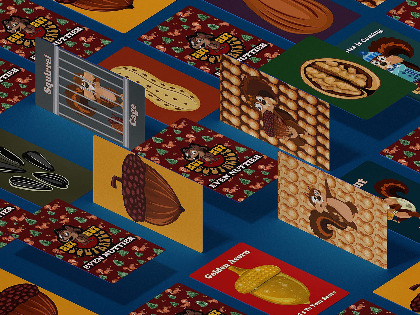 nut nut Squirrel! Even Nuttier - Try to Tame Those Silly Squirrels in This Nuttier Version of Nut Nut Squirrel! an exciting, Strategic Card Game That