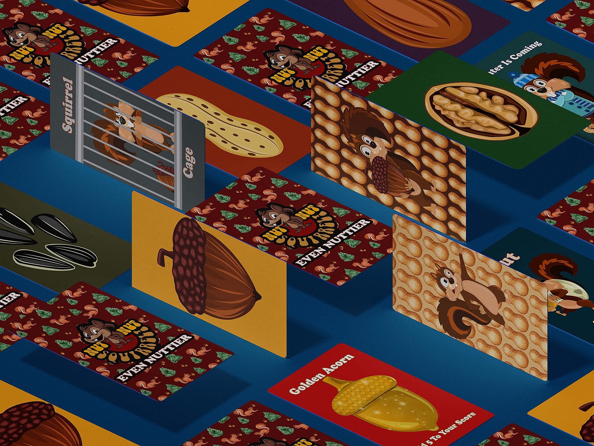 nut nut Squirrel! Even Nuttier - Try to Tame Those Silly Squirrels in This Nuttier Version of Nut Nut Squirrel! an exciting, Strategic Card Game That