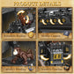 SSPATIOS Pirate Ship Building Block Model Kits, Advanced MOC Black Pearl Ship Building Set Toy, Christmas Birthday Building Set Gifts for Adults