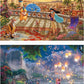 Ceaco - Thomas Kinkade Disney Princess - 4 Pack 500 Piece Jigsaw Puzzles