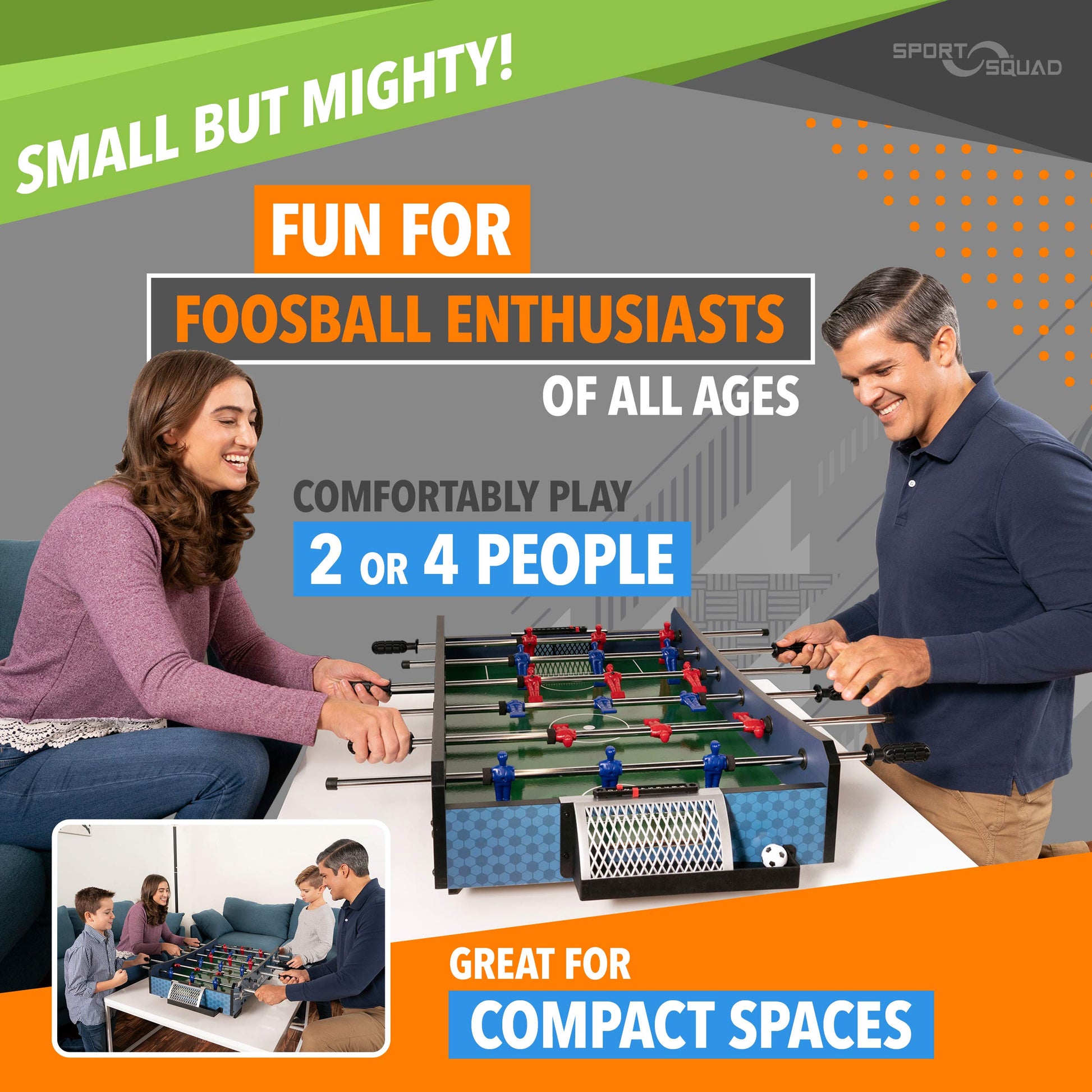 Sport Squad Table Top Foosball Table