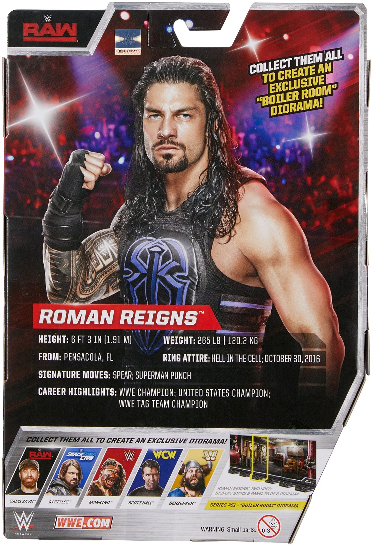 WWE ROMAN REIGNS ELITE COLLECTION ACTION FIGURE
