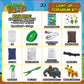 Nature Bound Light-Up Terrarium Kit with LED Light for Kids - Includes Puppy Animal Theme - STEM Science Kit for Boys & Girls - Plant Gardening Gifts