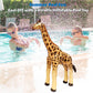 Jet Creations 36" Inflatable Giraffe Toy for Pool Party Decorations & Birthday Gifts - Air Stuffed Realistic Inflatable Wildlife Animals - Indoor