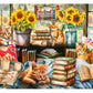 Ceaco - Book Lovers Live Here - Cats - 1000 Piece Jigsaw Puzzle for Adults