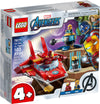 LEGO Marvel Avengers Iron Man vs. Thanos 76170 Cool, Collectible Superhero Building Toy for Kids Featuring Marvel Avengers Iron Man and Thanos
