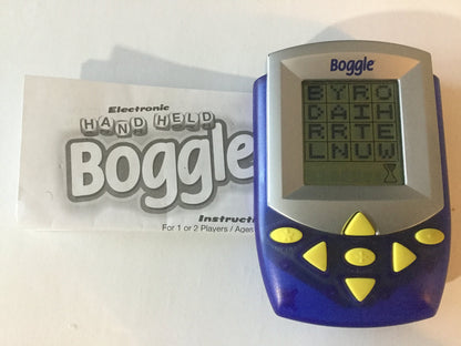 Milton Bradley Electronic Handheld Boggle