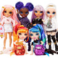 Rainbow High Jr High Series 2 Krystal Bailey- 9" Purple Posable Fashion Doll with Designer Accessories and Open/Close Backpack. Great Toy Gift for
