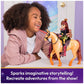 Unicorn Academy, Cinder with 2 Riding Accessories, 11”, Compatible with Valentina, Dolls & Unicorn Toys for Girls Ages 4 and up
