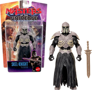 Masters of the Universe 2026 Movie SKEL-Knight 5.5 Inch Action Figure Toy, Content Accurate Army Builder, 14 Movable Joints & Sword