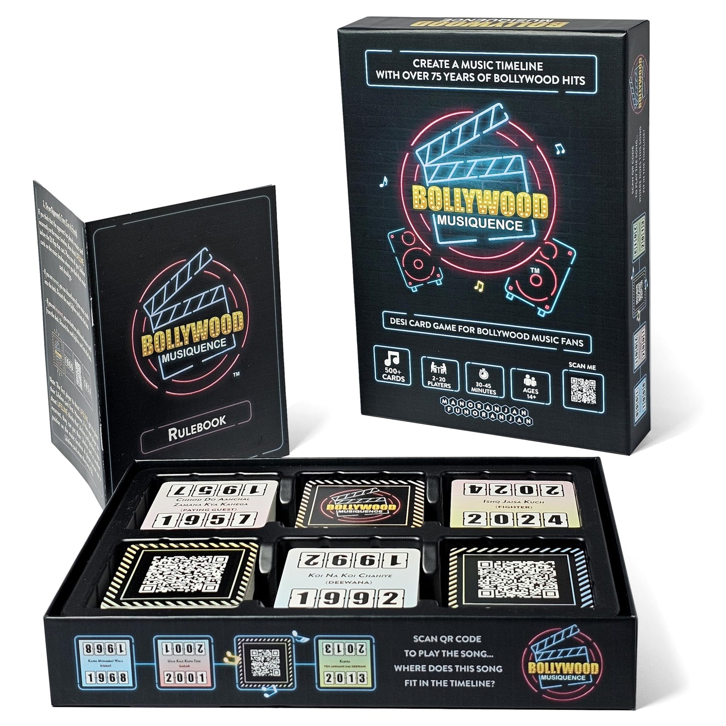 The Ultimate Bollywood Music Party Card Game