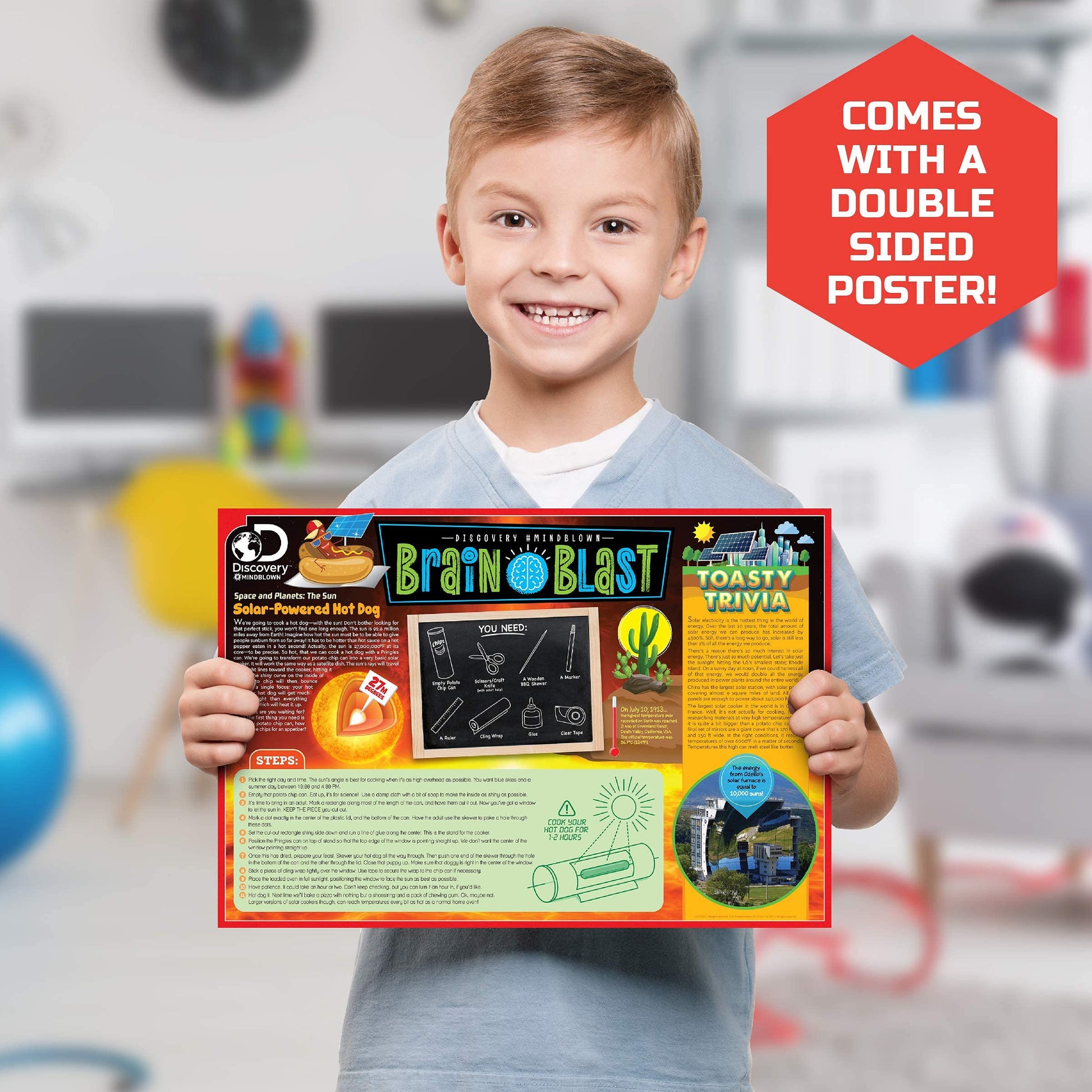 Discovery #MINDBLOWN Action Circuitry Electronic Experiment Mini STEM Set, Build-it-Yourself Engineering Toy Kit, Explore The Science of Motion