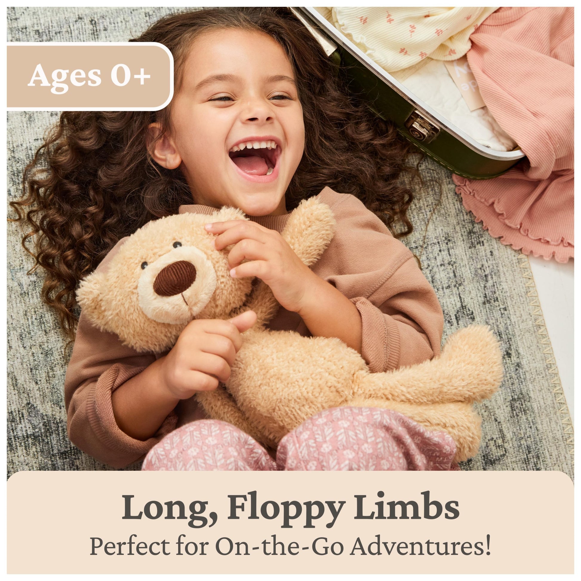 GUND Forever Friends Toothpick 15-Inch Teddy Bear Plush Toy, Ages 0+
