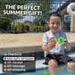 Soft Stone Skippers Game - Fun Pool Toys for Kids All Ages - 4 Pack Water Skipping Discs Set - Beach Games Summer Beach Gifts for Boys & Girls Ages 3