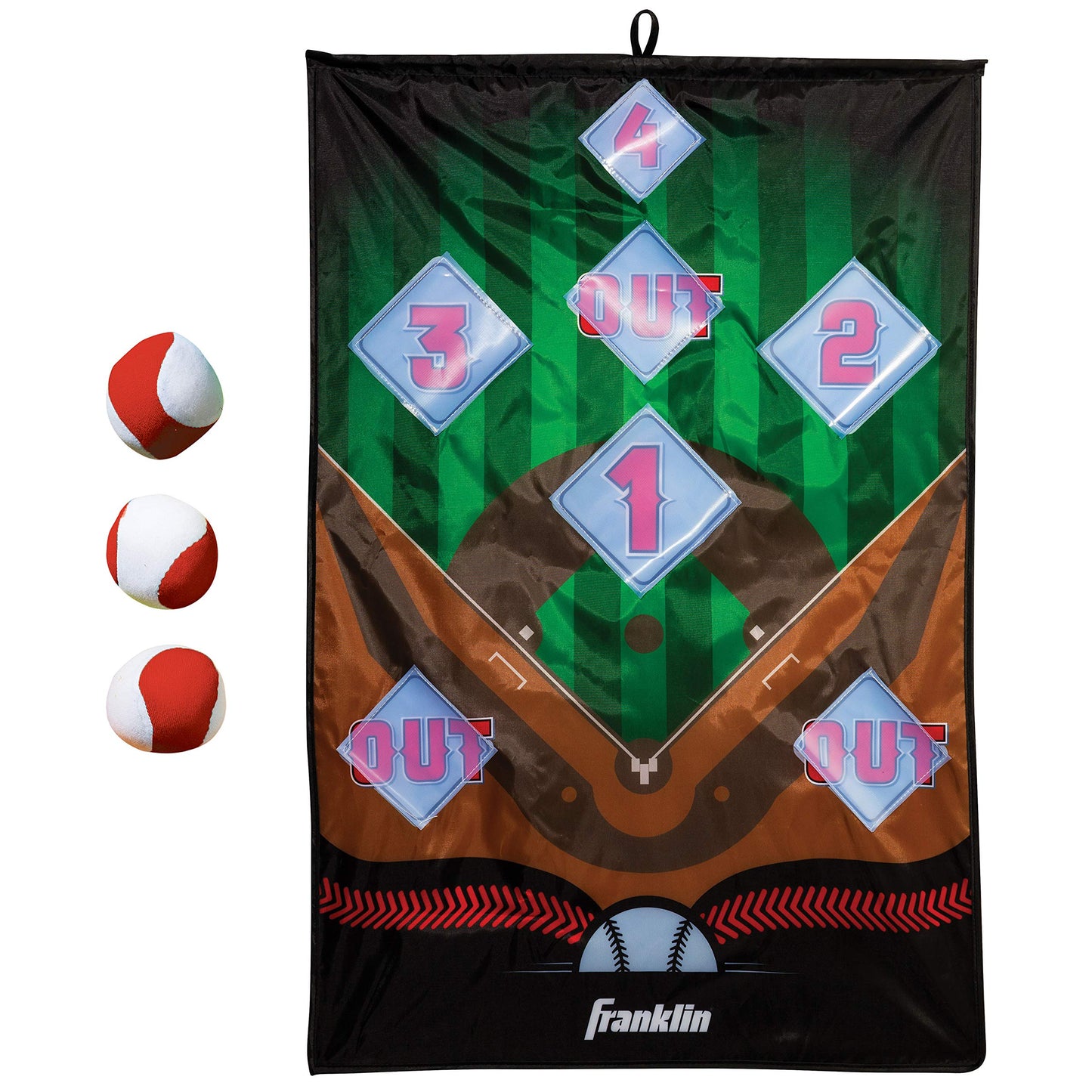 Franklin Sports Baseball Target Toss Game - 46" x 25"