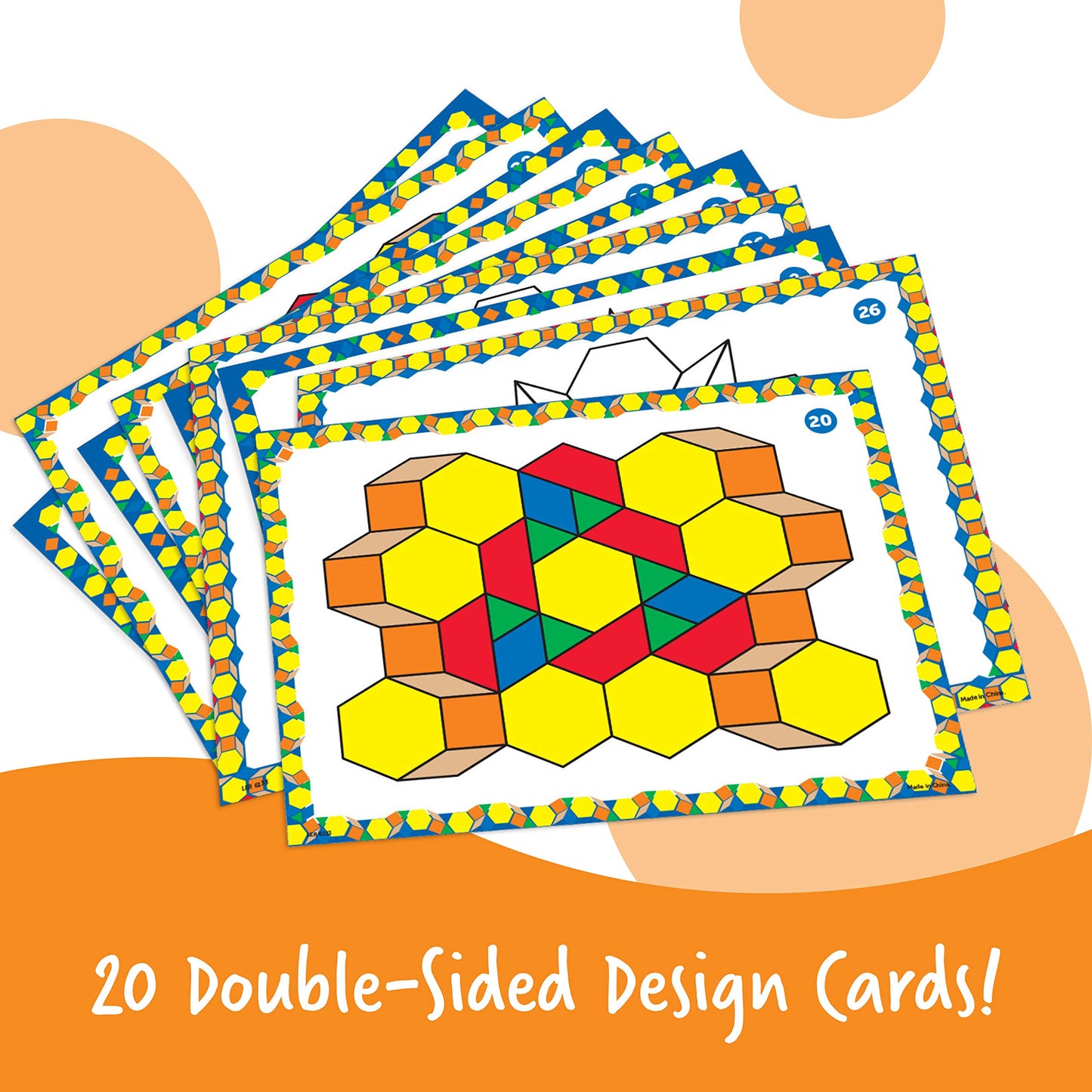 Learning Resources Pattern Block Activity Set