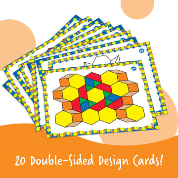 Learning Resources Pattern Block Activity Set