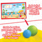 Cocomelon Kids Sensory Science Kit - 5 Experiments - Scented Dough, Textured Balls and Magnifier.