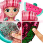 Sunny Days Entertainment Fidgie Friends Watermellow - Mermaid with Flip Sequin Tail | 10.5 Inch Fashion Doll with Fidgets | Sensory Toys for Kids