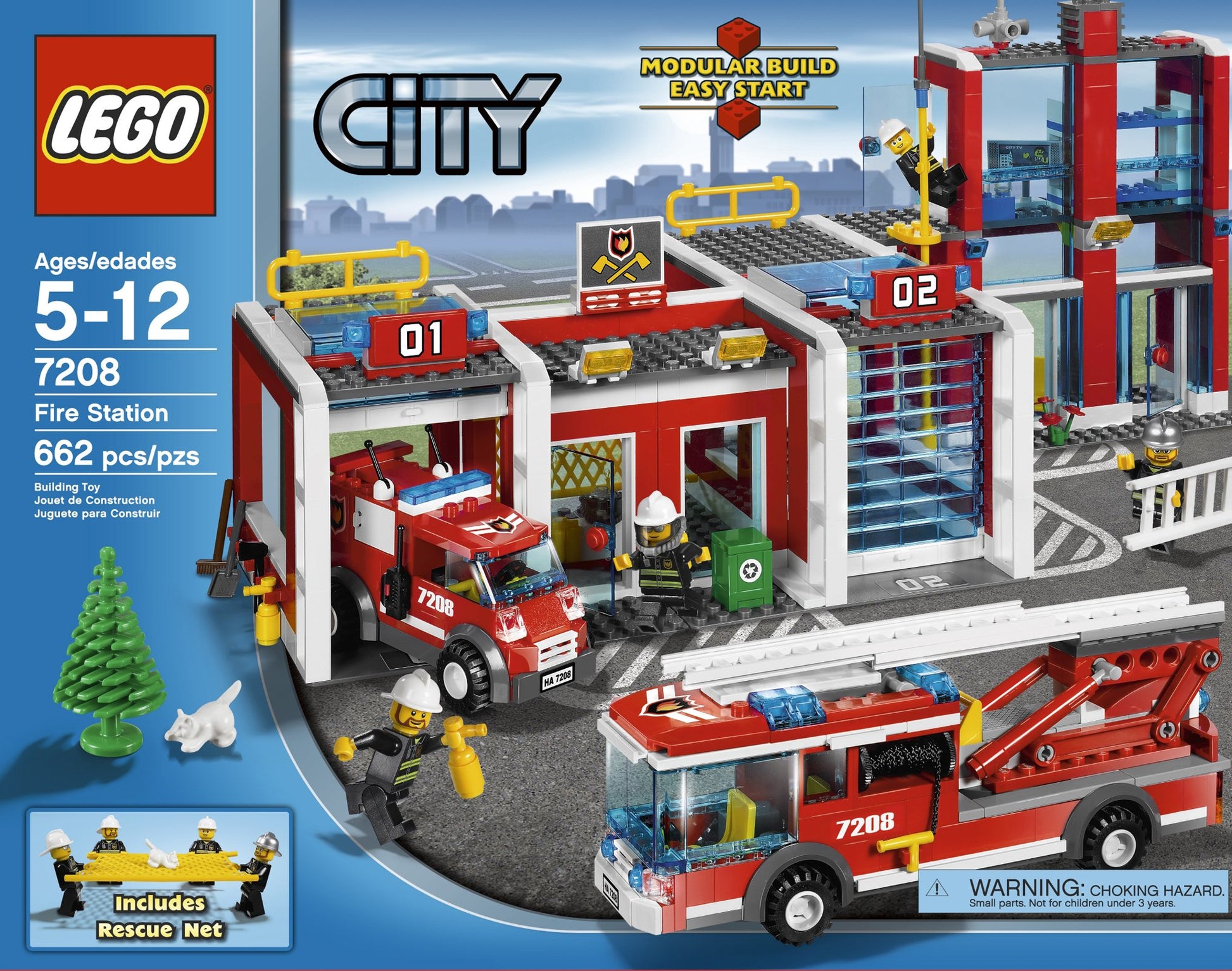 LEGO City Fire Station (7208)