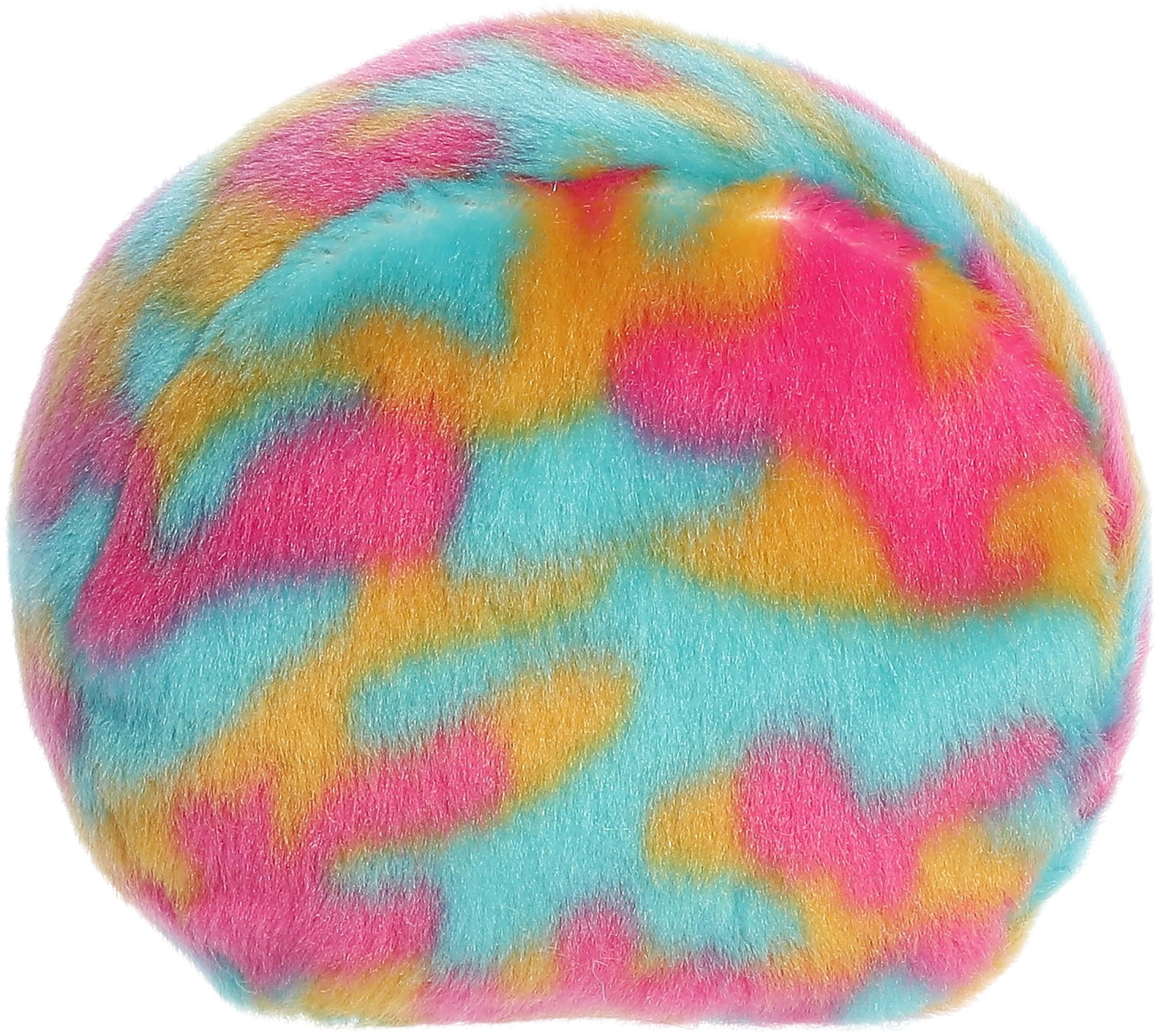 Aurora® Colorful SmileyWorld® Palm Pals™ Silly Stuffed Animal - Eye-Catching Designs - Whimsical Cuteness - Rainbow 5 Inches