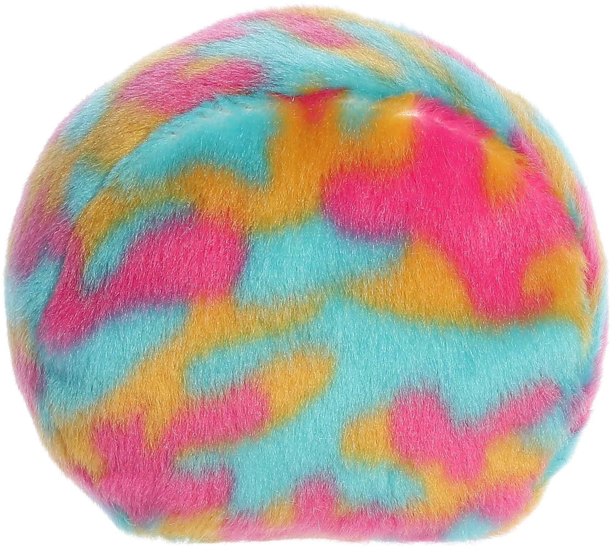 Aurora® Colorful SmileyWorld® Palm Pals™ Silly Stuffed Animal - Eye-Catching Designs - Whimsical Cuteness - Rainbow 5 Inches