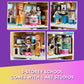 LEGO Friends Emma's Art School House Set 41711, Creative Arts & Crafts Toy with 3 Mini-Dolls, Accessories and DOTS Decor, Birthday Gift Idea for Kids