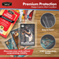 Cardboard Gold Card Saver 1-200 Count - Semi Rigid Card Holder, Trading Card Protectors - PSA-Approved Cardsaver for Baseball, Trading, Sports Cards