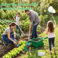 16Pcs Kids Gardening Tools,2-in-1 Kids Garening Wheelbarrow Toys