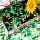 Green Gold and Black Graduation Confetti 2026, 1000 Pcs Congrats Grad Confetti Class of 2026 Party Table Centerpiece for 2026 Graduation Party