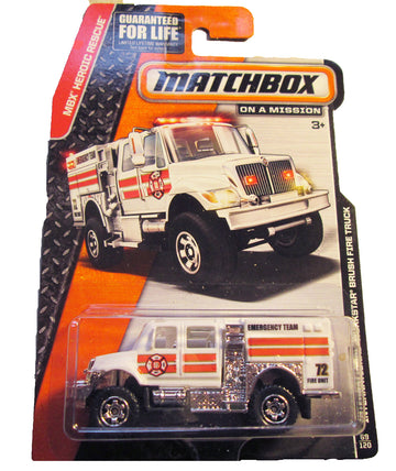Matchbox - MBX Heroic Rescue 69/120 - International Workstar Brush Fire Truck