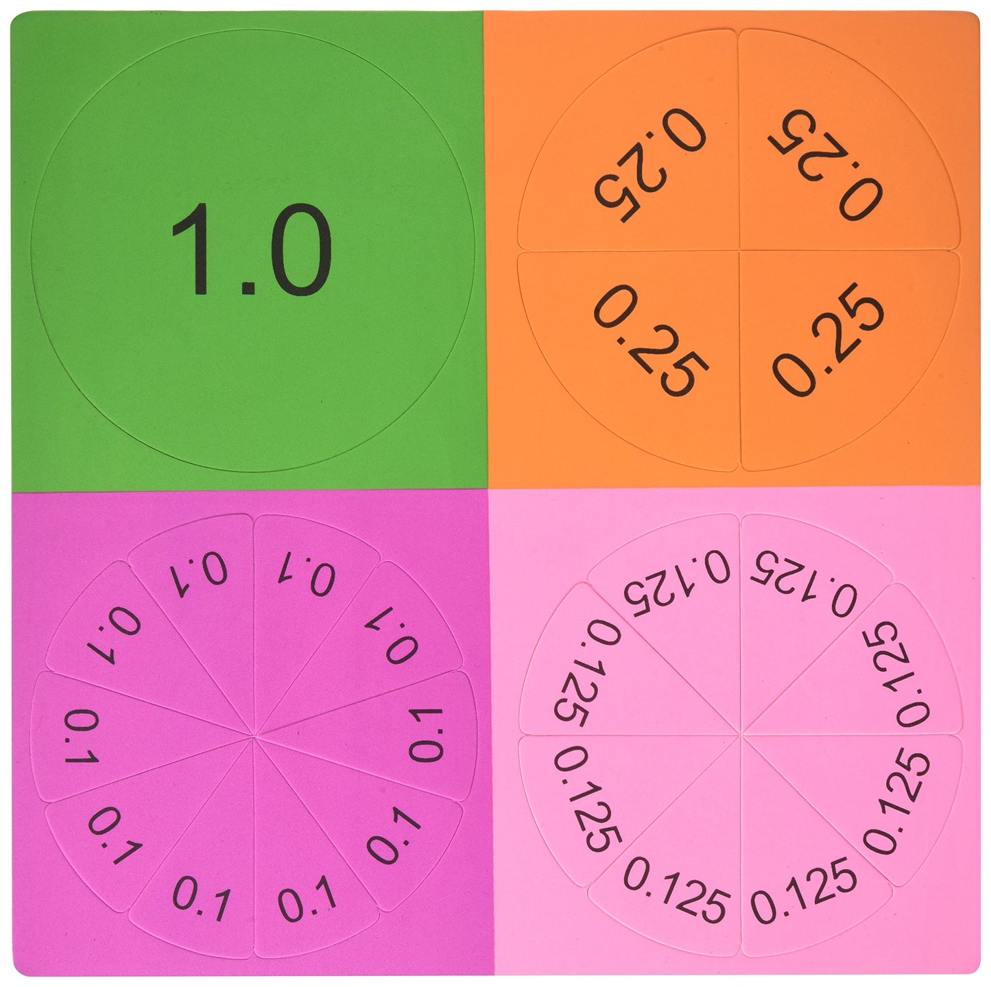 Didax Educational Resources Magnetic Decimal Tiles