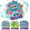 Tub Works® Bath Crackles Bath Toy, Variety 12 Pack | Nontoxic & Fragrance-Free | Makes Bath Water Crackle & Pop for a Unique Kids Bath | Swirl Water