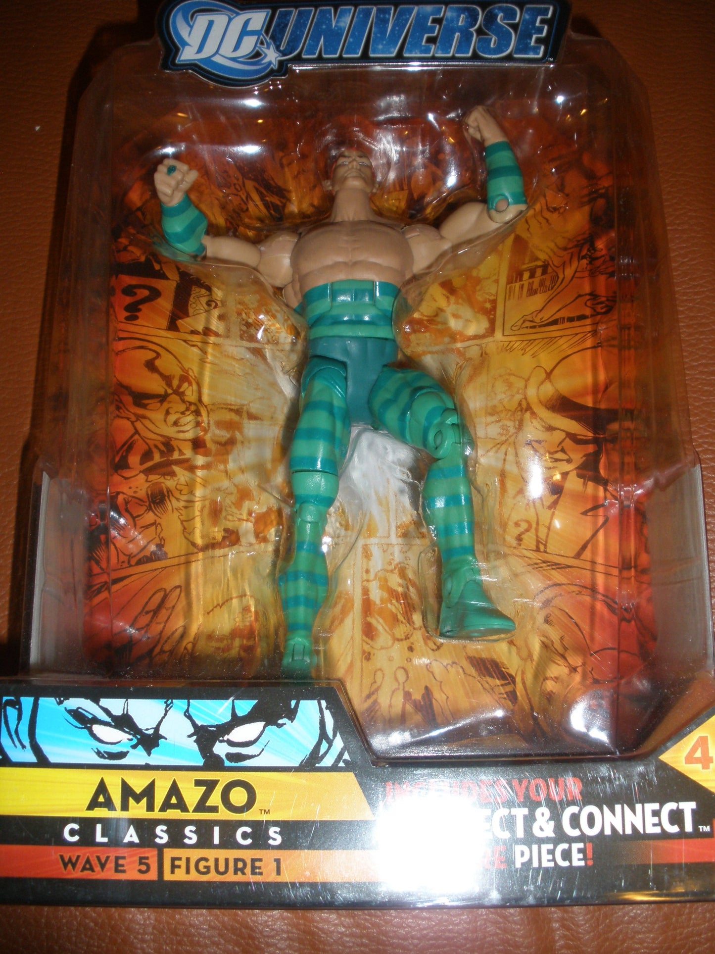 DC Universe Classics Series 5 Exclusive Action Figure Amazo Build Metallo Piece!