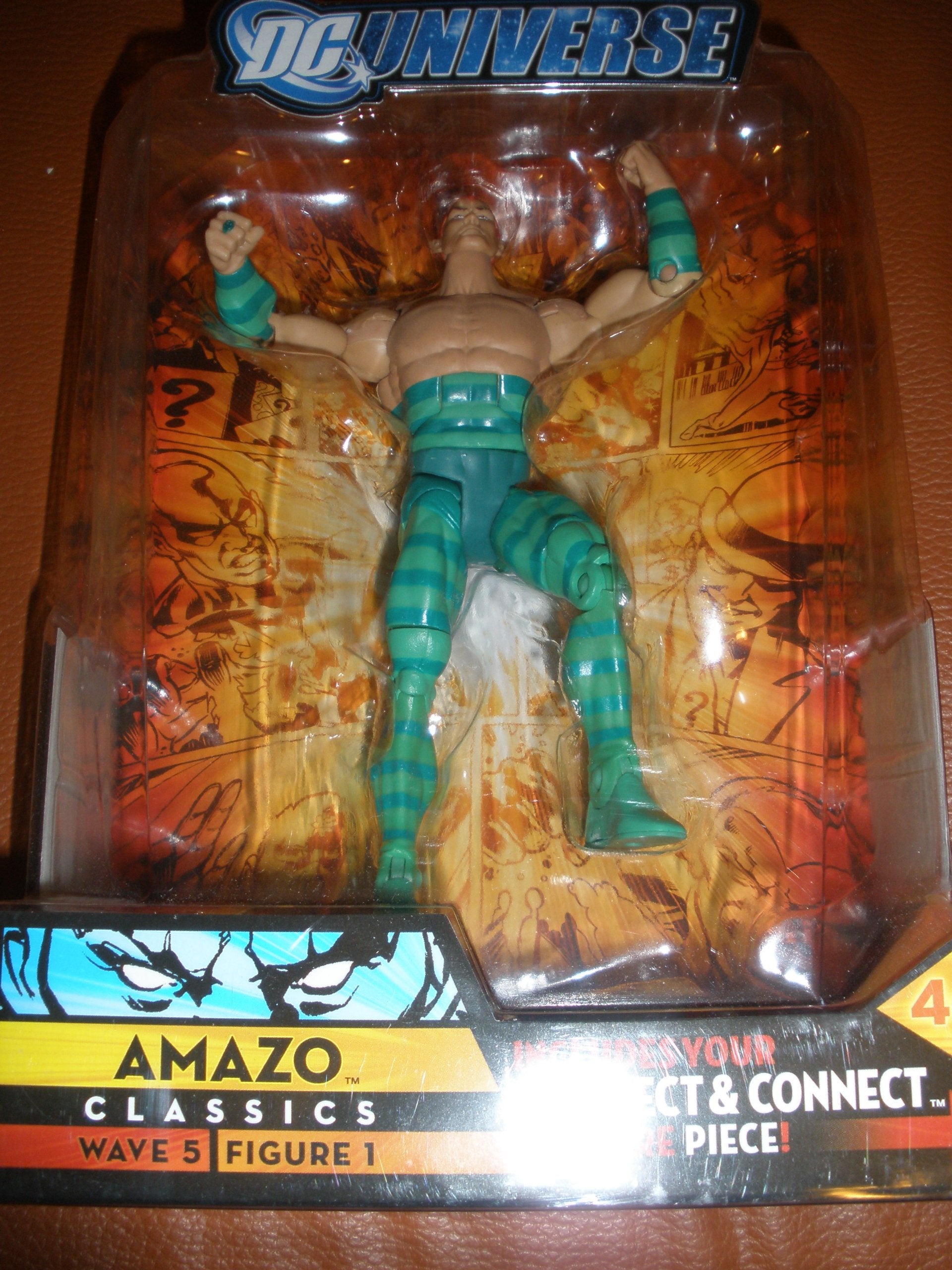 DC Universe Classics Series 5 Exclusive Action Figure Amazo Build Metallo Piece!
