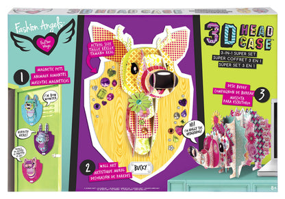 Fashion Angels Enterprises Head Case Puzzle Board Super Set