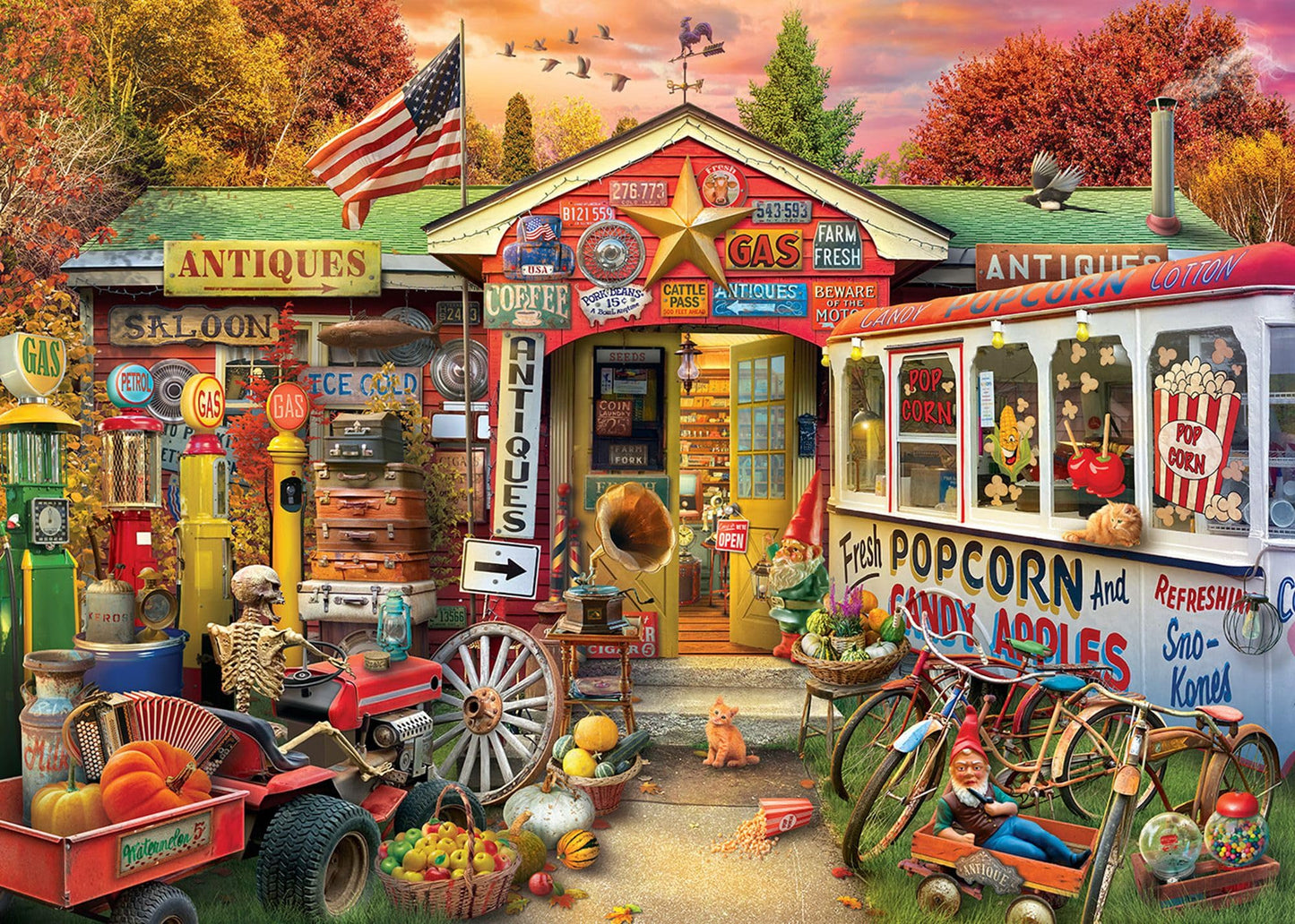 Springbok Rural Antique Shop 1000 Piece Jigsaw Puzzle for Adults