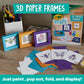 Craft 3D Paper Frames, Multi