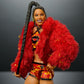 Mattel WWE Ultimate Edition Action Figure & Accessories, 6-inch Bianca Belair Collectible Set, Swappable Heads & Hands, Entrance Gear & 30