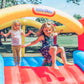 Little Tikes Jump 'n Slide Inflatable Bouncer Includes Heavy Duty Blower With GFCI, Stakes, Repair Patches, And Storage Bag, for Kids Ages 3-8 Years