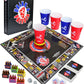DRINK-A-PALOOZA: plastic Party Cups 16 oz hard plastic, 4 pack | Party Supplies for Adults