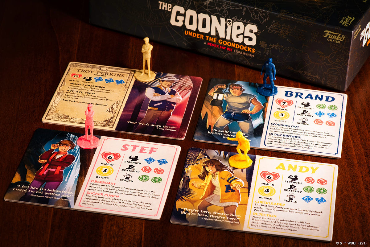 Funko The Goonies Under The Goondocks: A Never Say Die Expansion Game